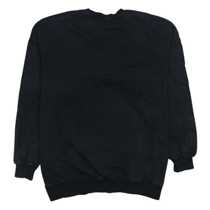 Womens UK Size XS Bershka Black Pullover Sweatshirt