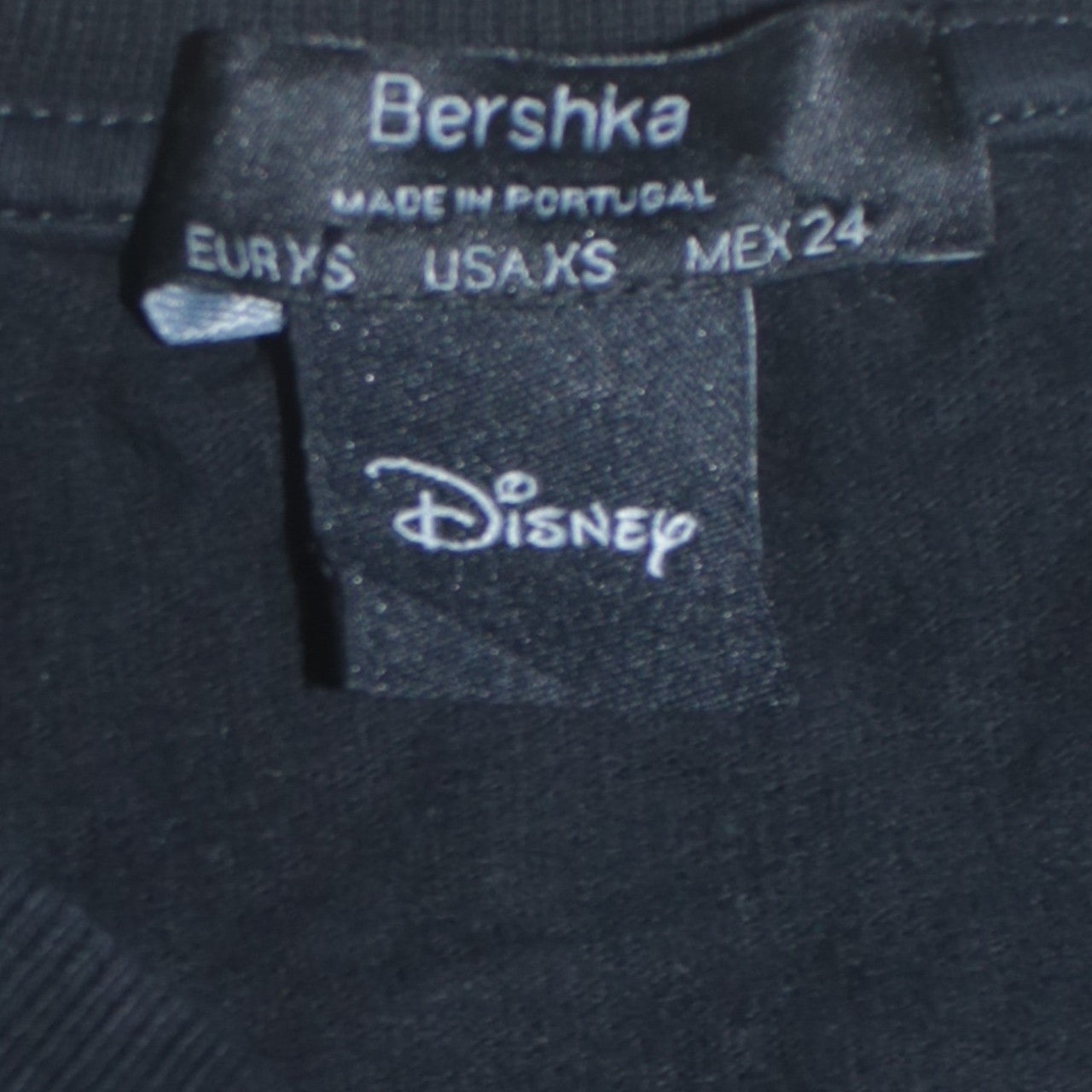 Womens UK Size XS Bershka Black Pullover Sweatshirt