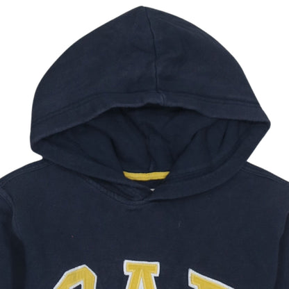 GAP Kids Boys Navy Blue XL Pullover Hoodie with Logo 12-13 Years