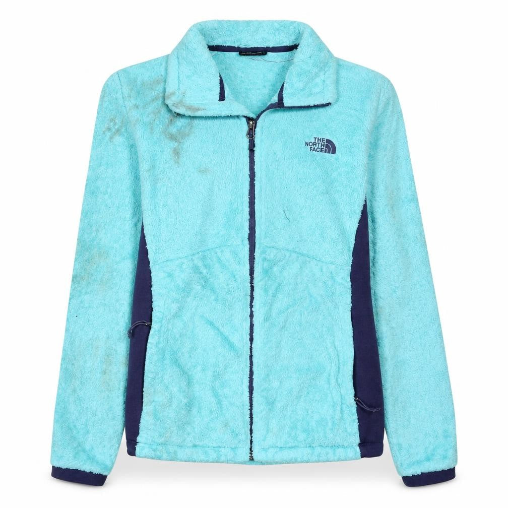 Womens UK Size M The North Face Blue Basic Jacket