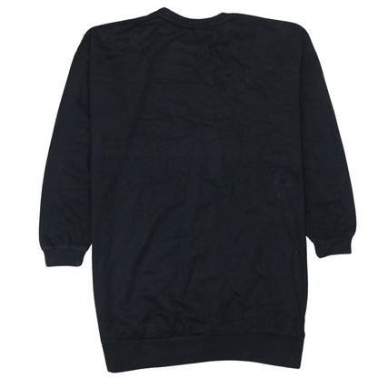 Womens UK Size L Pep & Co Black Pullover Sweatshirt