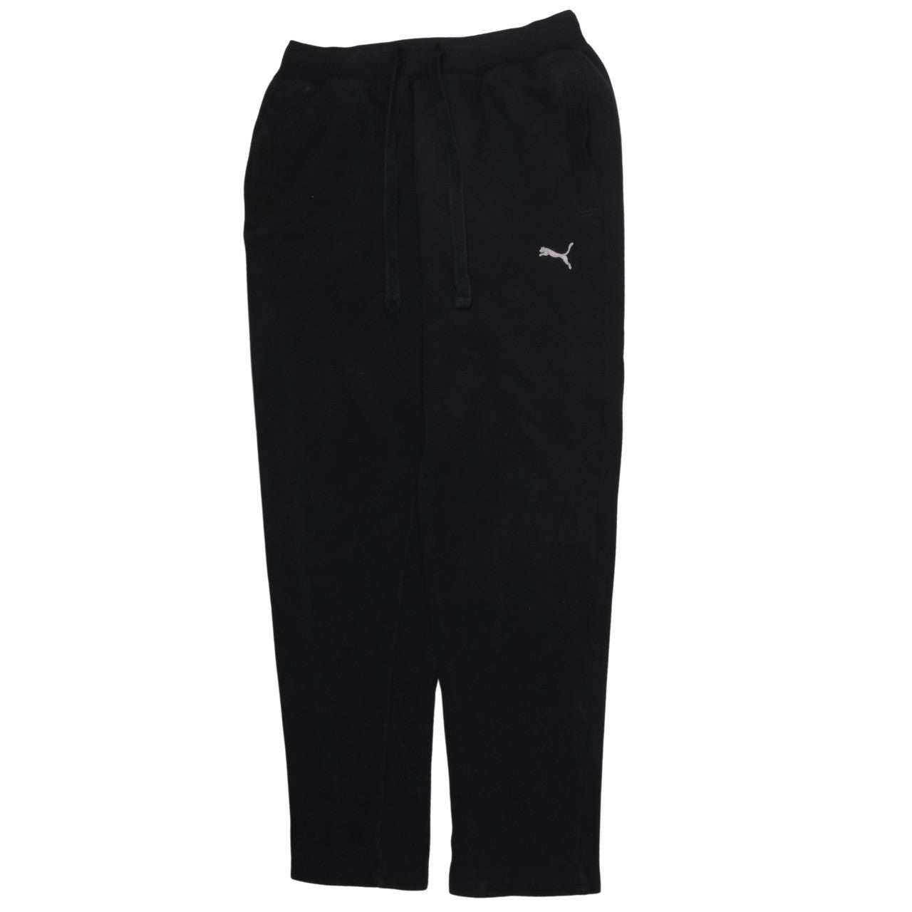 Mens UK Size M PUMA Regular Fit Sweatpants Black Trousers