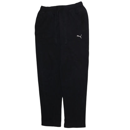 Mens UK Size M PUMA Regular Fit Sweatpants Black Trousers