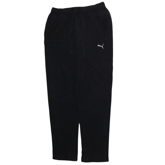 Mens UK Size M PUMA Regular Fit Sweatpants Black Trousers