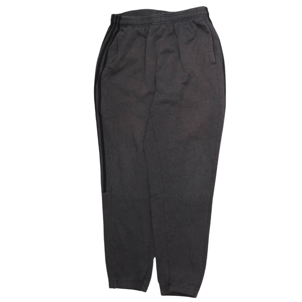 Mens UK Size L adidas Regular Fit Jogger Black Trousers