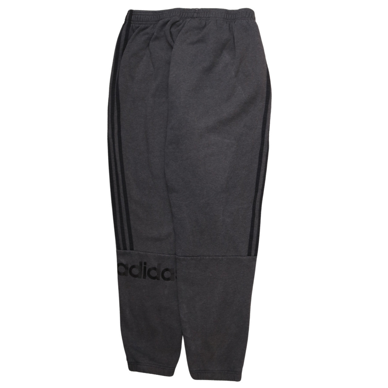 Mens UK Size L adidas Regular Fit Jogger Black Trousers