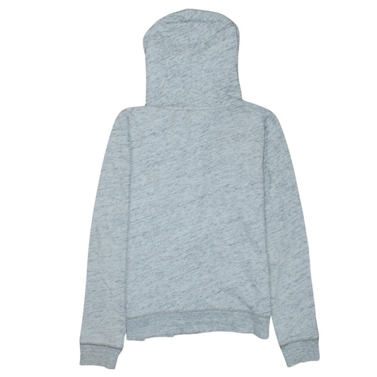 Womens UK Size 16 Hollister Grey Full Zip Hoodie