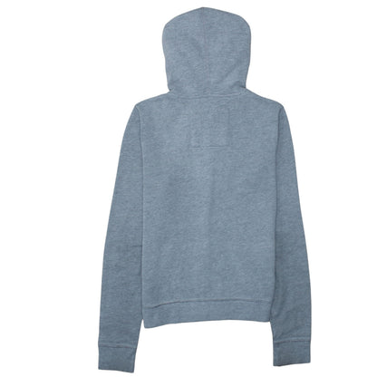 Mens UK Size M Hollister Grey Full Zip Hoodie