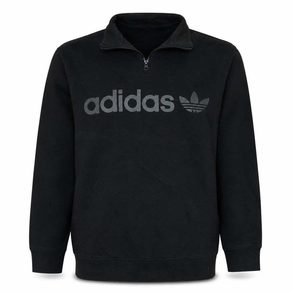 Mens UK Size S adidas Black Pullover Sweatshirt
