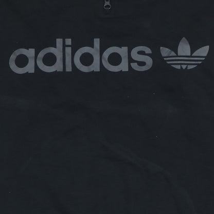 Mens UK Size S adidas Black Pullover Sweatshirt