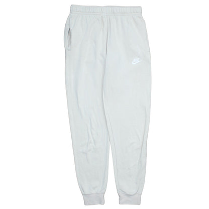 Nike Men's Beige Jogger Sweatpants Small Fleece Elastic Waist Tapered Fit