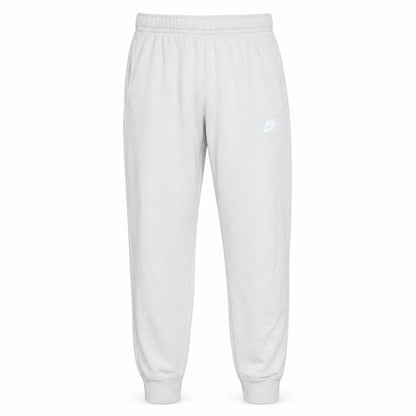 Nike Men's Beige Jogger Sweatpants Small Fleece Elastic Waist Tapered Fit