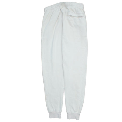 Nike Men's Beige Jogger Sweatpants Small Fleece Elastic Waist Tapered Fit