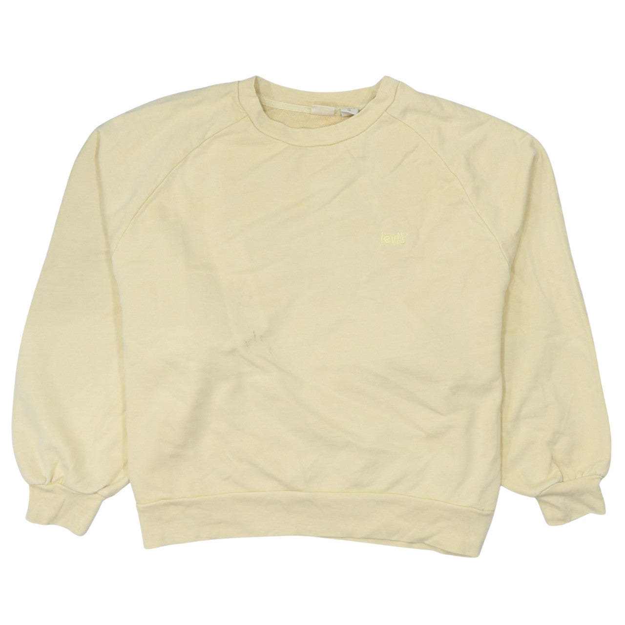 Womens UK Size L Levi's Beige Pullover Sweatshirt