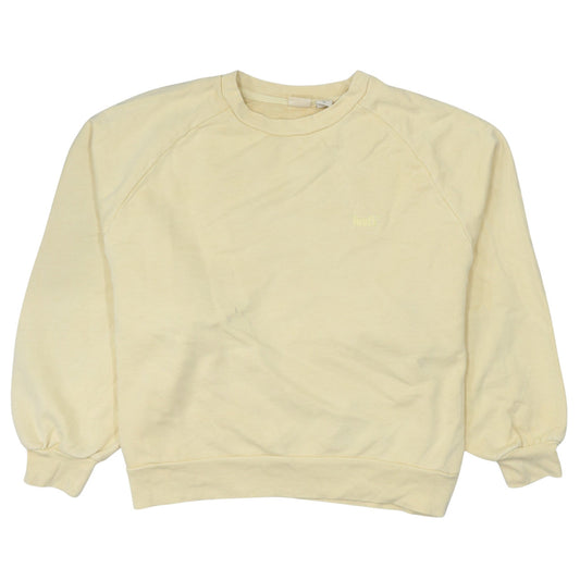 Womens UK Size L Levi's Beige Pullover Sweatshirt