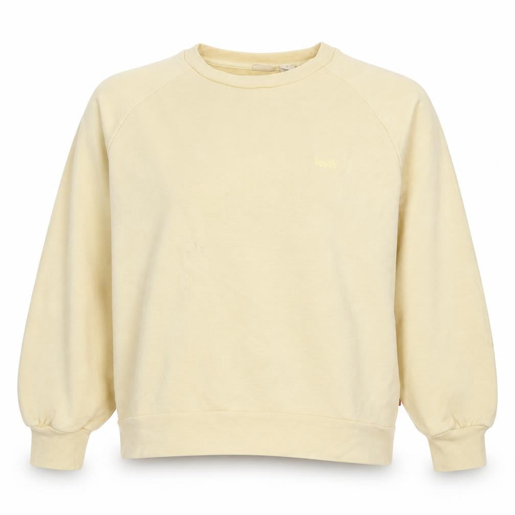 Womens UK Size L Levi's Beige Pullover Sweatshirt