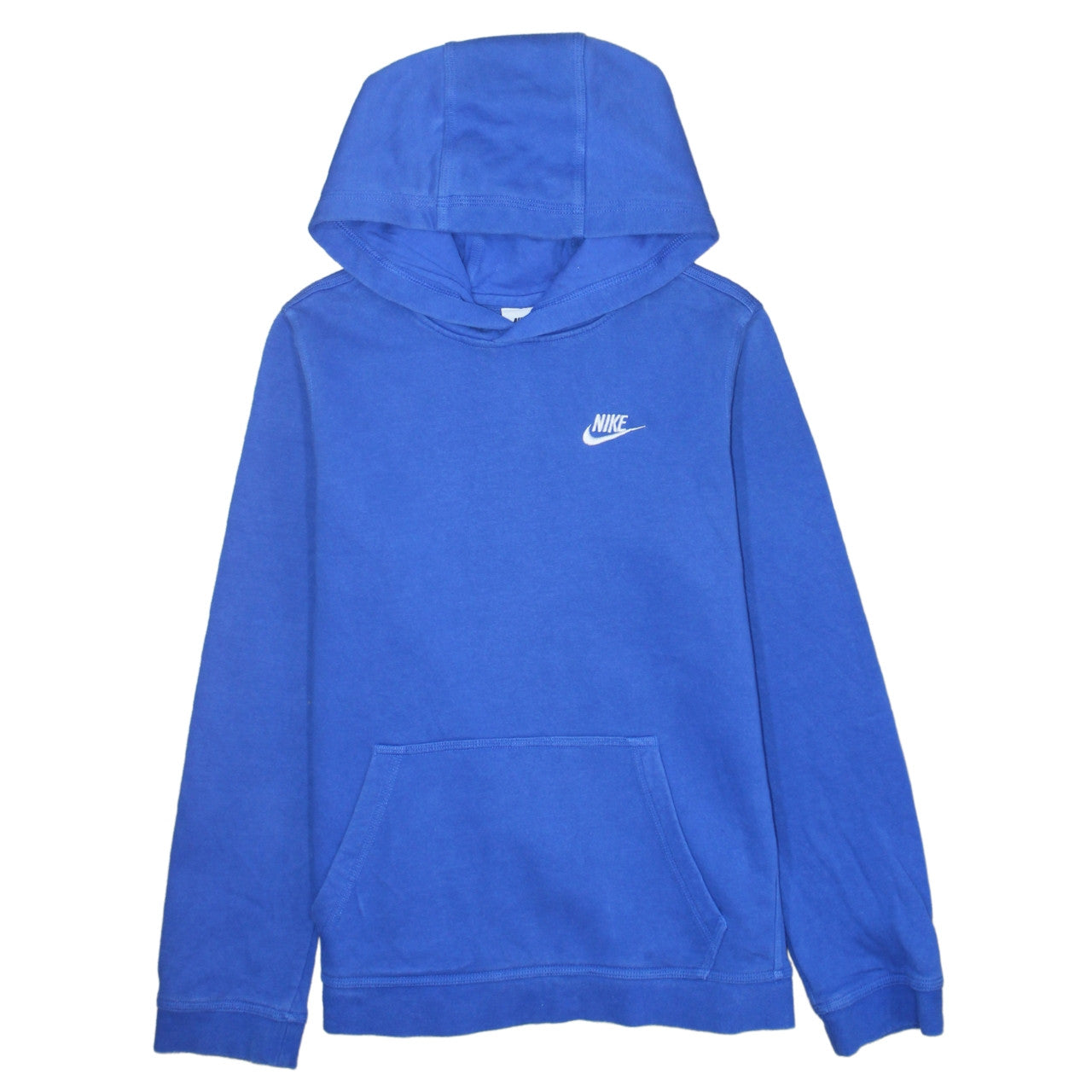 Teens UK Size XL Nike Blue Pullover Hoodie