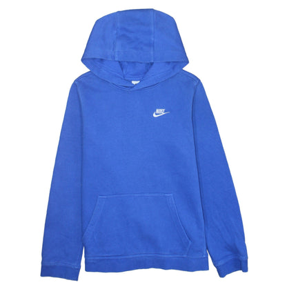 Teens UK Size XL Nike Blue Pullover Hoodie