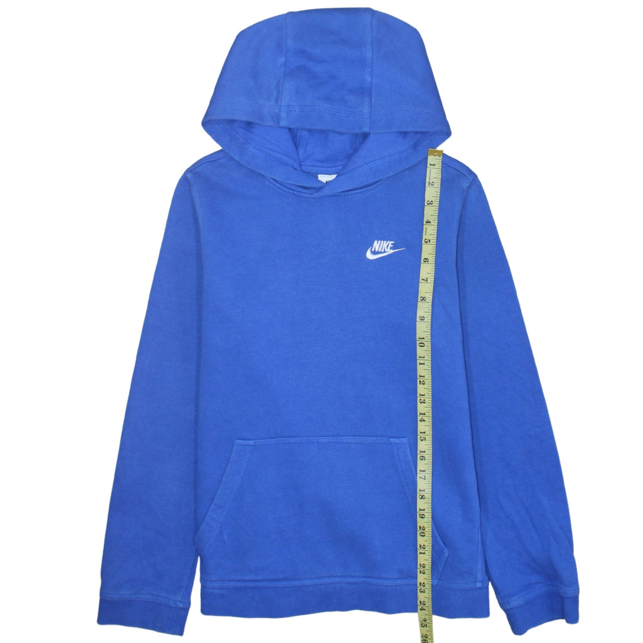 Teens UK Size XL Nike Blue Pullover Hoodie