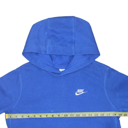 Teens UK Size XL Nike Blue Pullover Hoodie