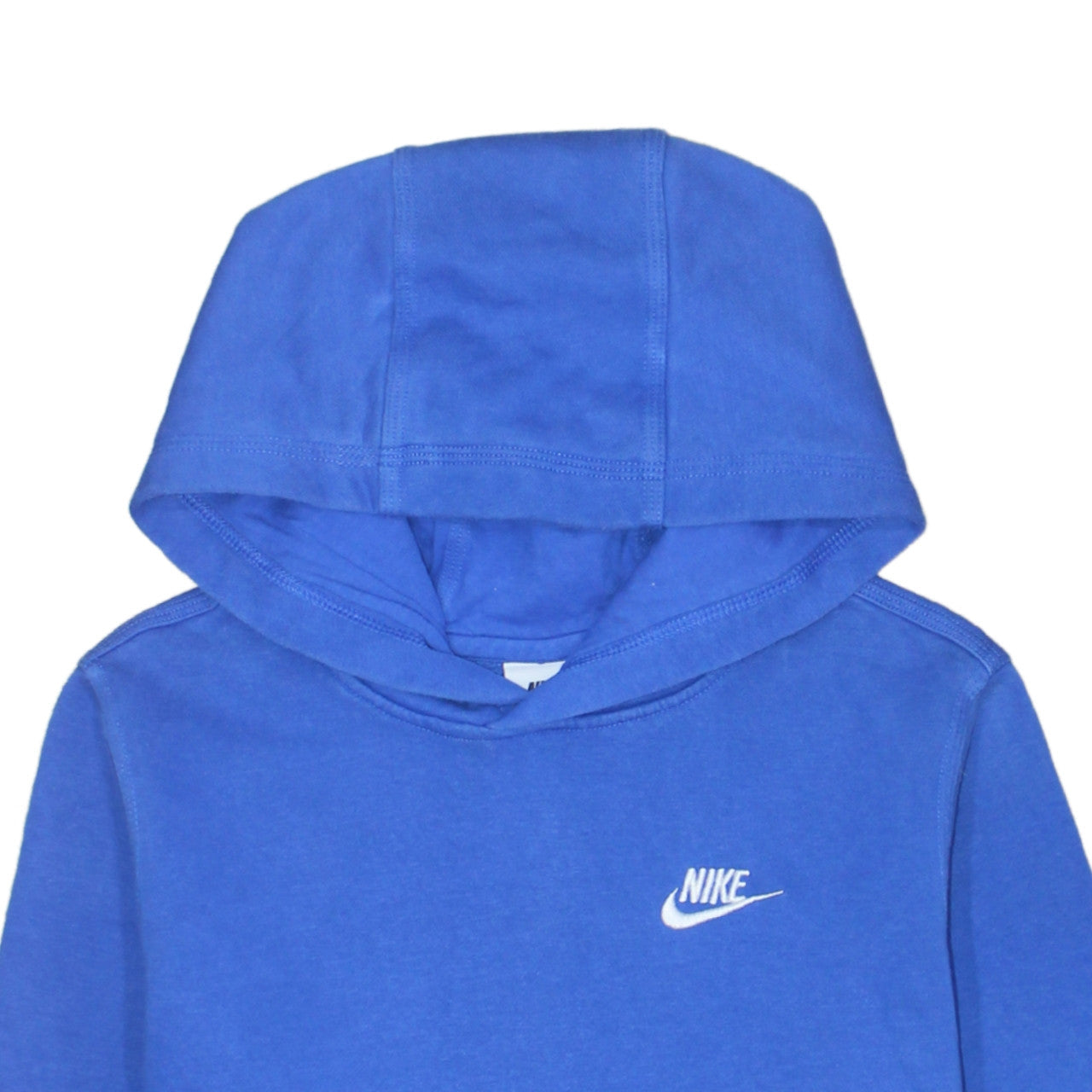 Teens UK Size XL Nike Blue Pullover Hoodie