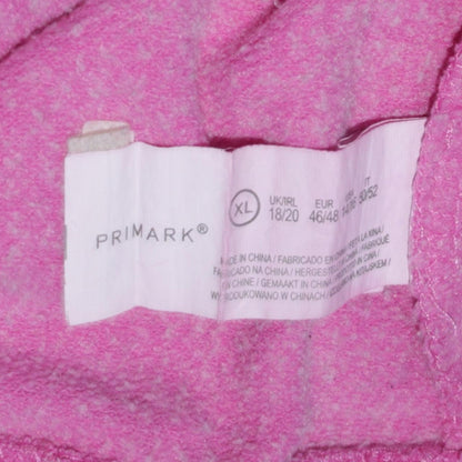 Unisex Adults UK Size XL Primark Pink Pullover Sweatshirt