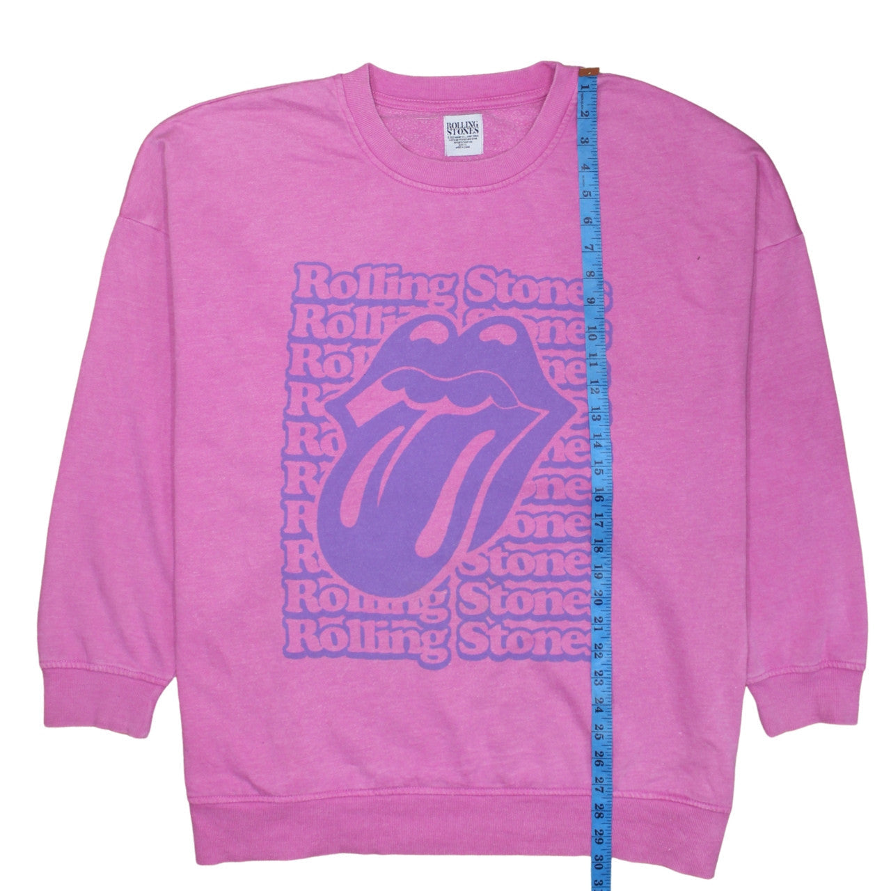 Unisex Adults UK Size XL Primark Pink Pullover Sweatshirt