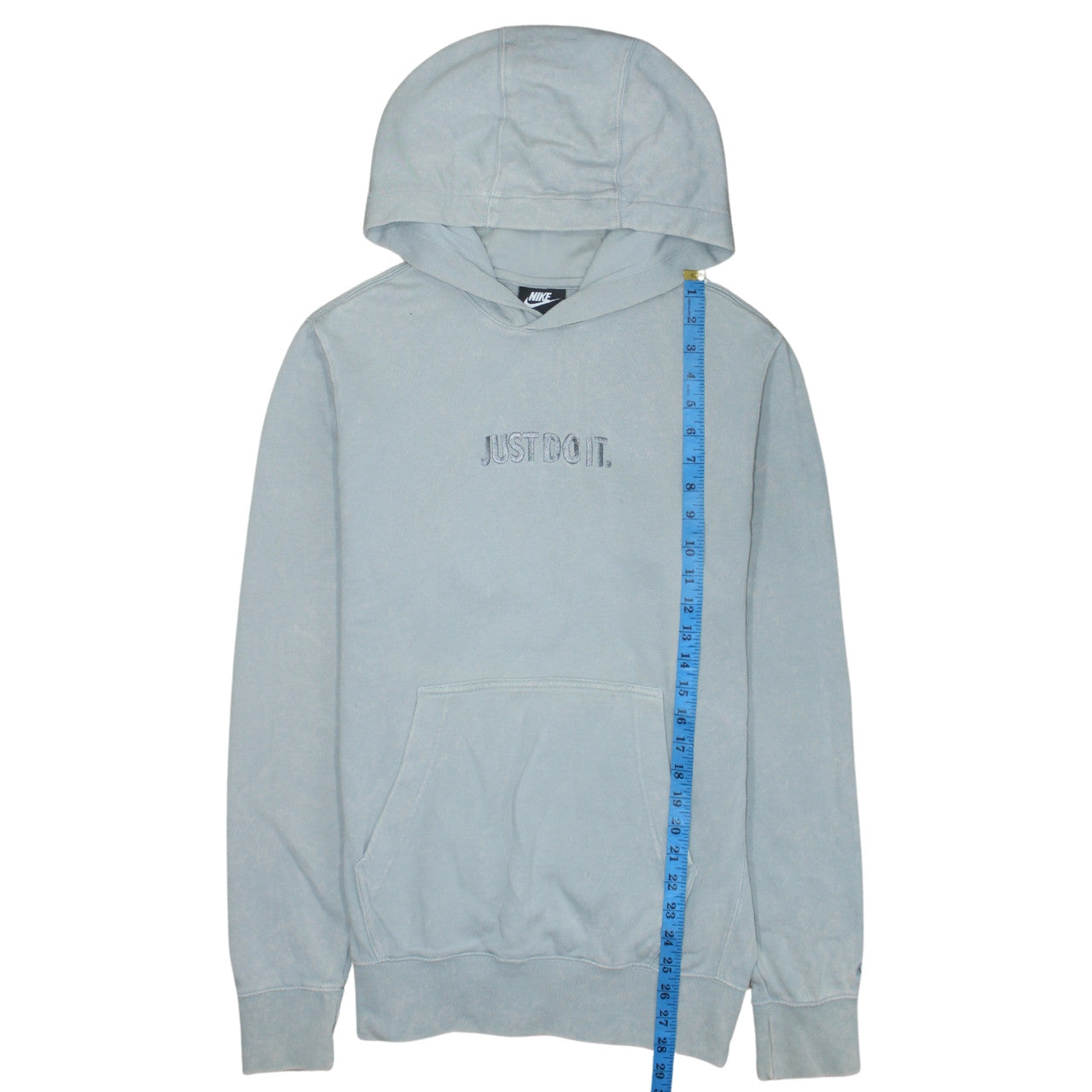 Mens UK Size XS Nike Grey Pullover Hoodie