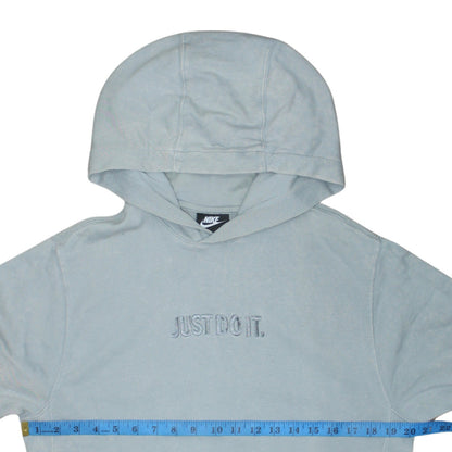 Mens UK Size XS Nike Grey Pullover Hoodie
