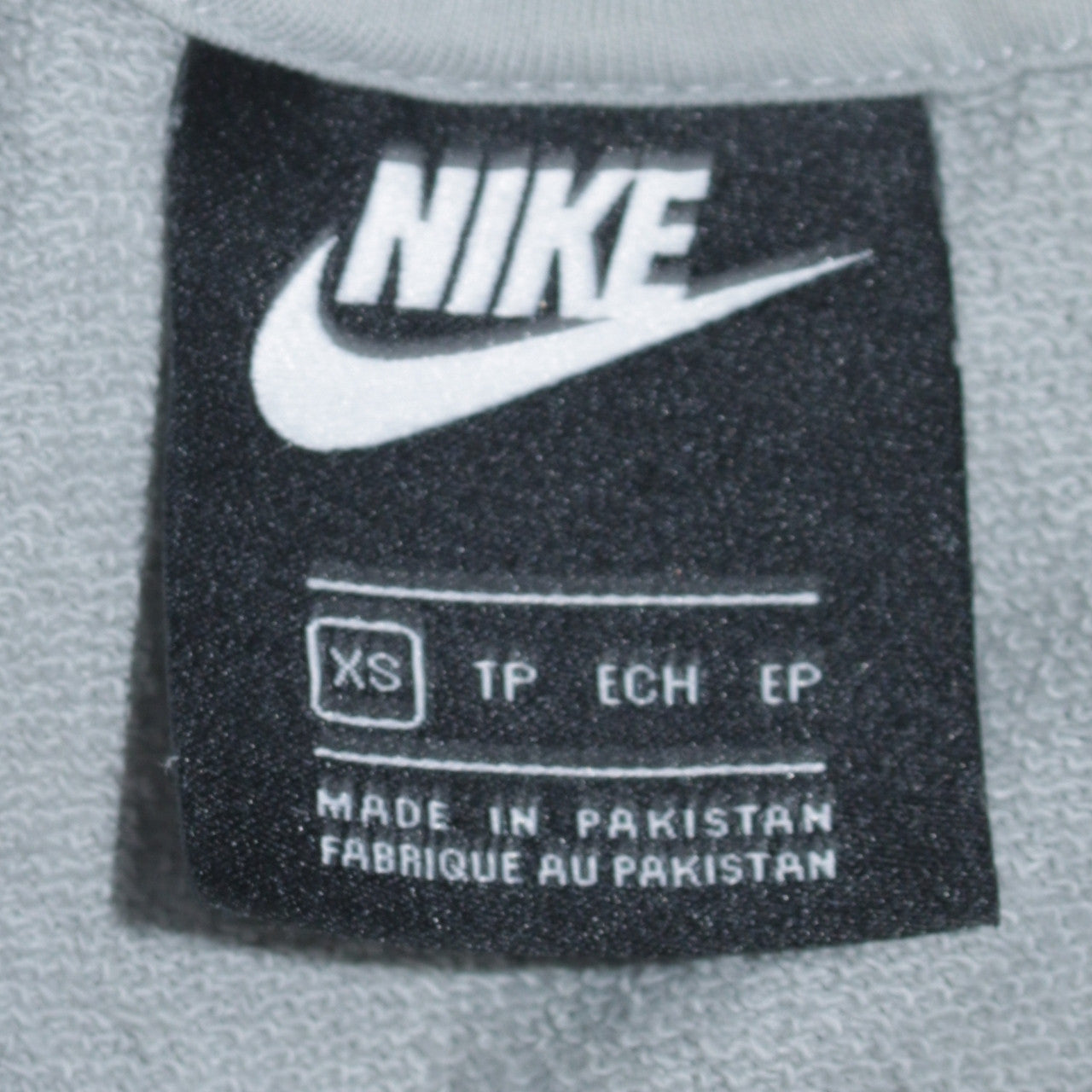 Mens UK Size XS Nike Grey Pullover Hoodie