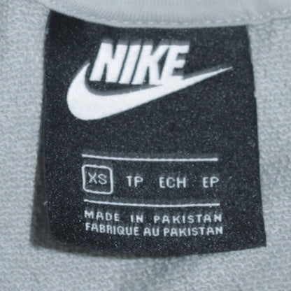 Mens UK Size XS Nike Grey Pullover Hoodie