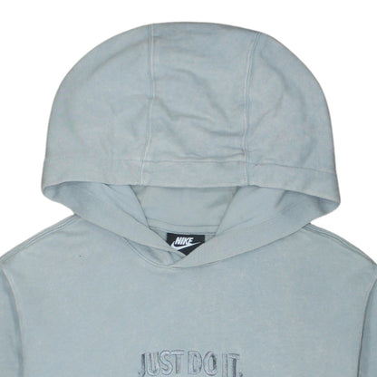 Mens UK Size XS Nike Grey Pullover Hoodie