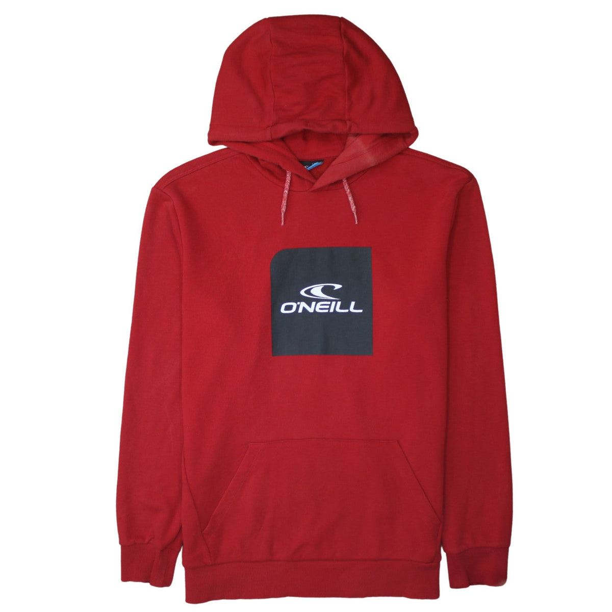 Mens UK Size M O'Neill Red Pullover Hoodie