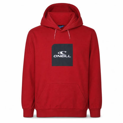 Mens UK Size M O'Neill Red Pullover Hoodie