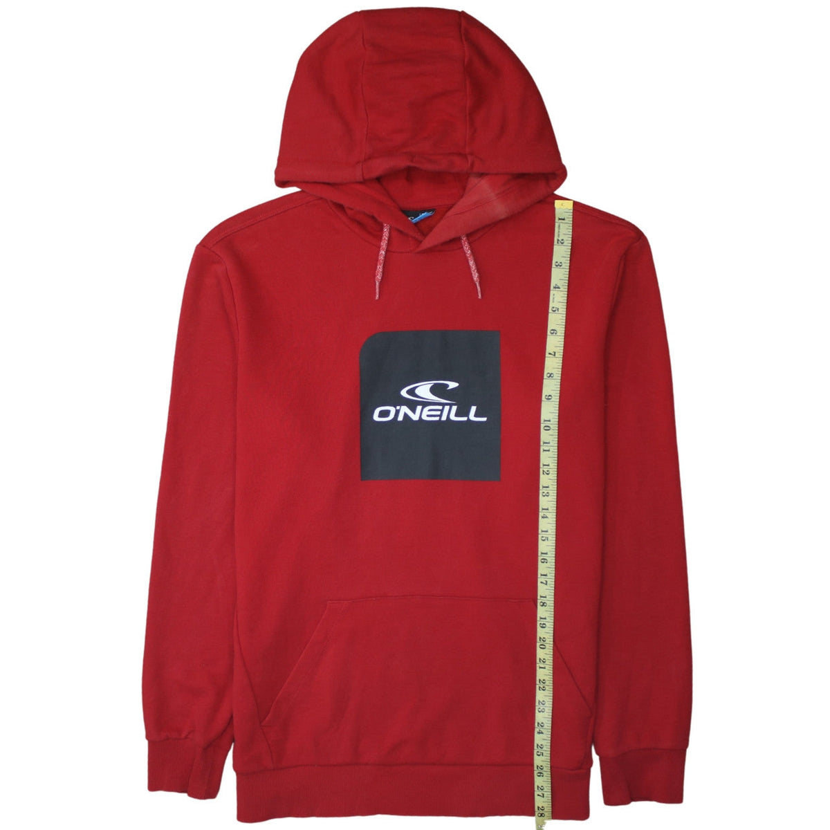Mens UK Size M O'Neill Red Pullover Hoodie
