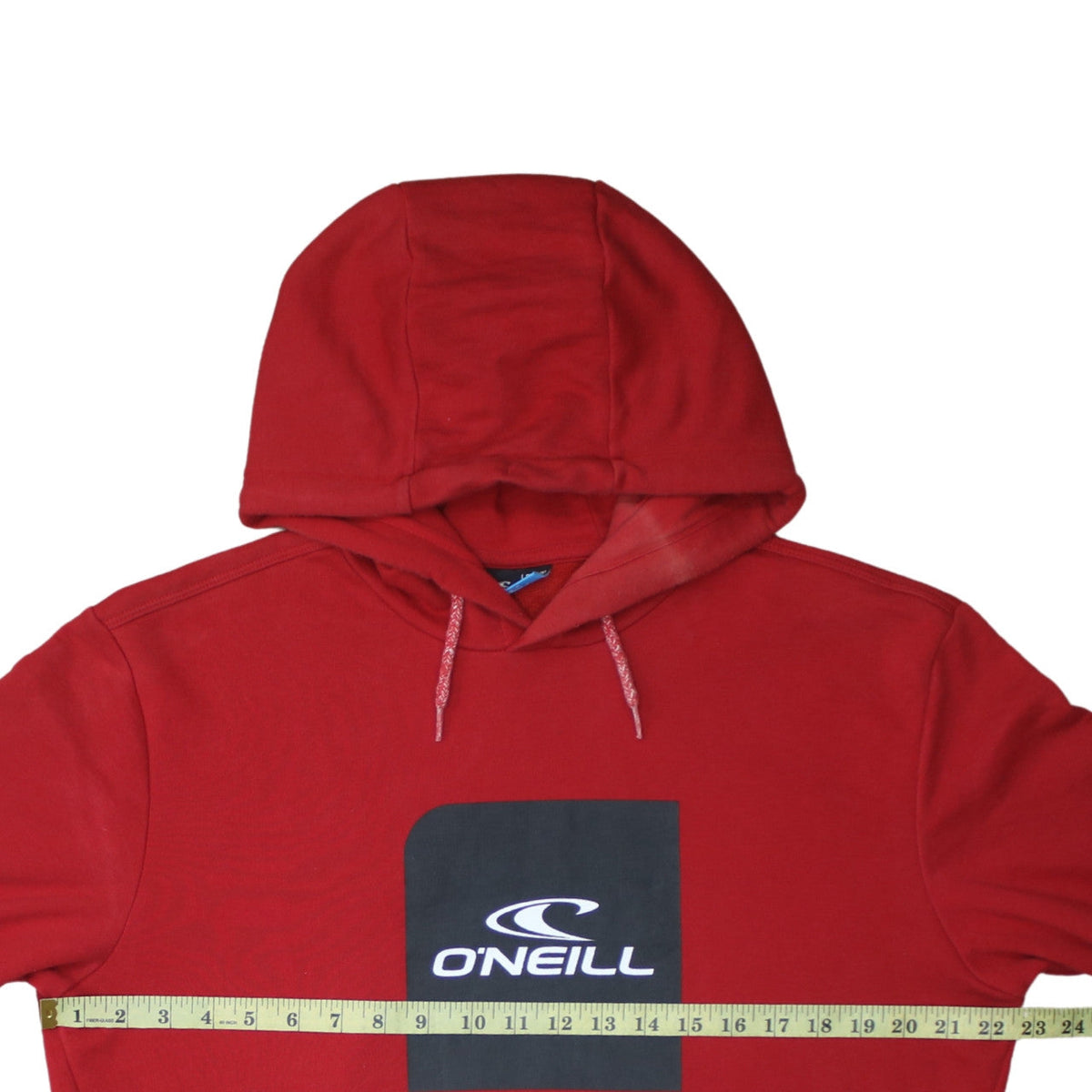 Mens UK Size M O'Neill Red Pullover Hoodie