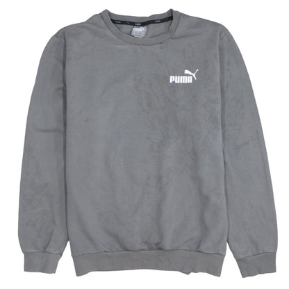Mens UK Size M PUMA Grey Pullover Sweatshirt