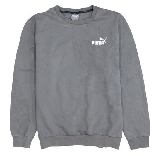 Mens UK Size M PUMA Grey Pullover Sweatshirt