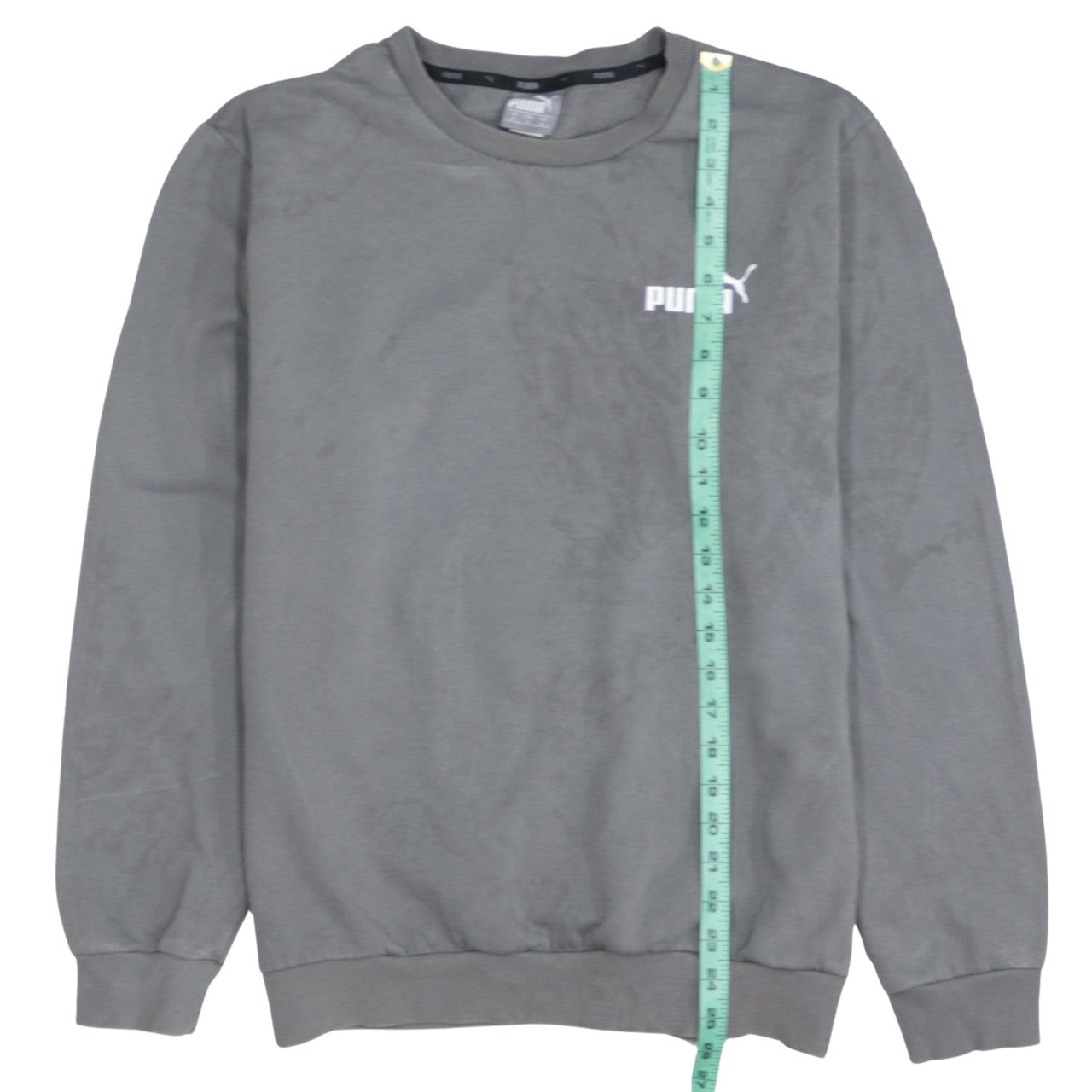 Mens UK Size M PUMA Grey Pullover Sweatshirt