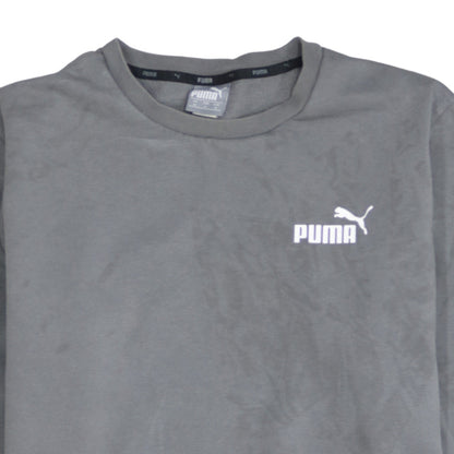 Mens UK Size M PUMA Grey Pullover Sweatshirt