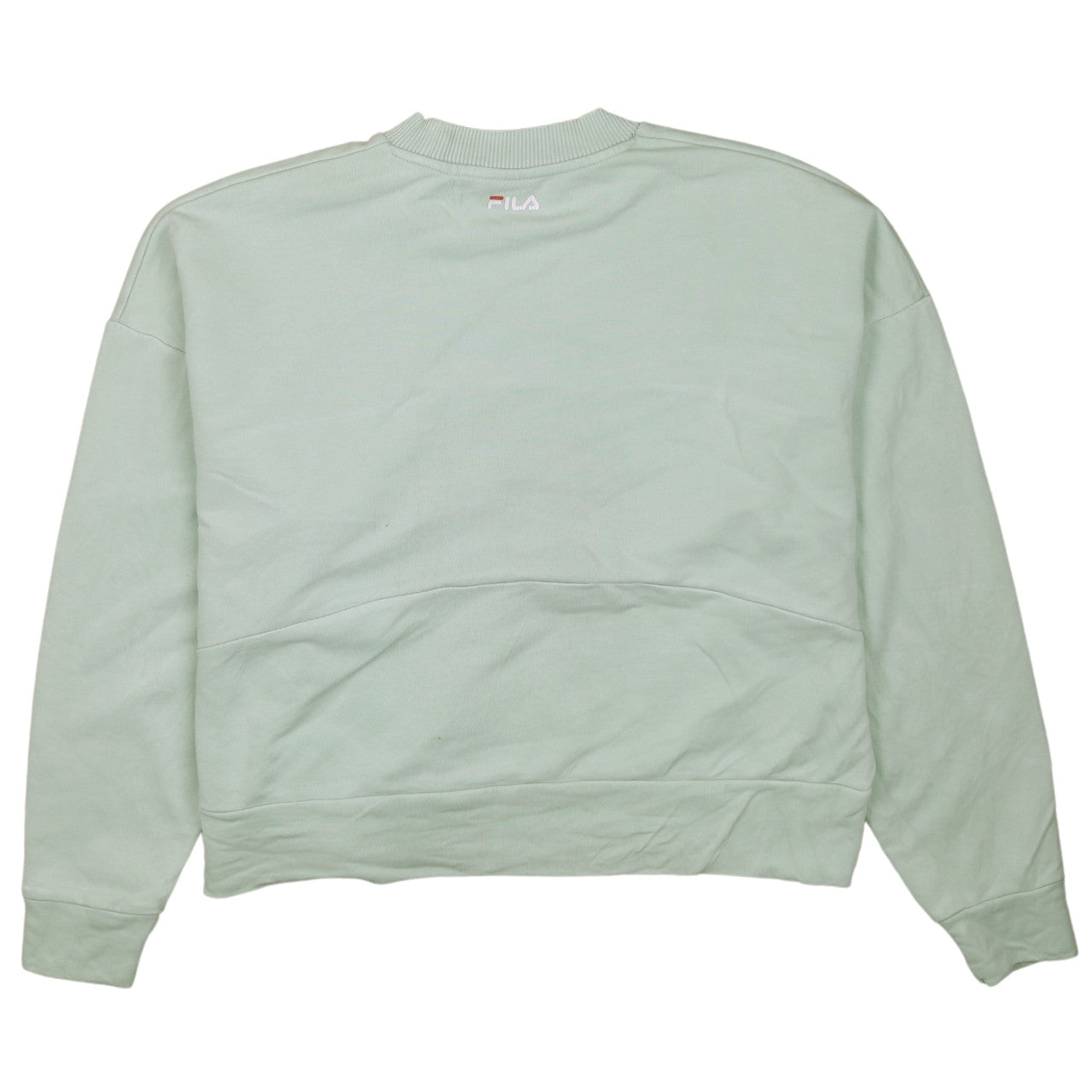 Womens UK Size XS FILA Green Pullover Sweatshirt
