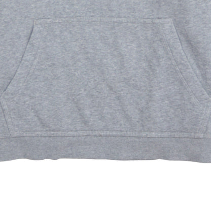 Nike Boys Grey Pullover Hoodie XL 158-170cm Standard Fit Logo Sweatshirt