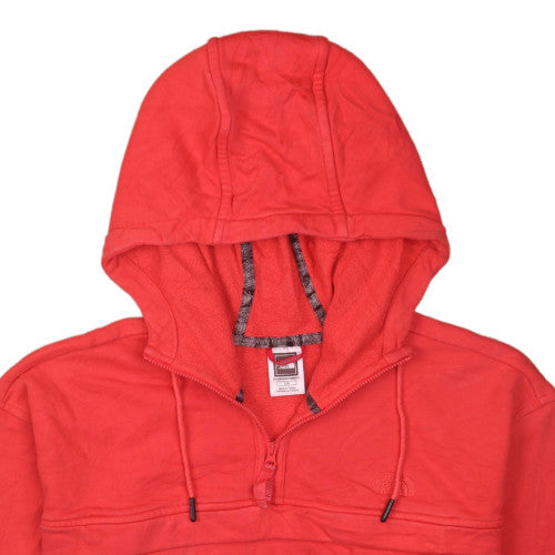 Unisex Adults UK Size L The North Face Red Pullover Hoodie