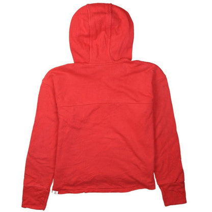 Unisex Adults UK Size L The North Face Red Pullover Hoodie