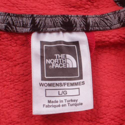 Unisex Adults UK Size L The North Face Red Pullover Hoodie