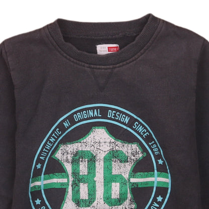 Boys UK Size 3-4 Years name it Black Pullover Sweatshirt