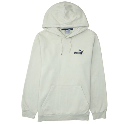 Mens UK Size M PUMA Beige Pullover Hoodie
