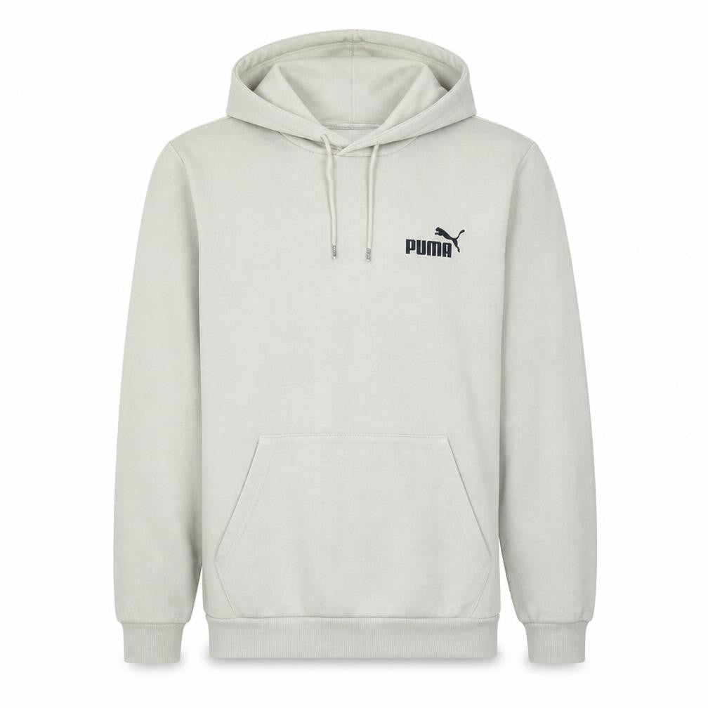 Mens UK Size M PUMA Beige Pullover Hoodie