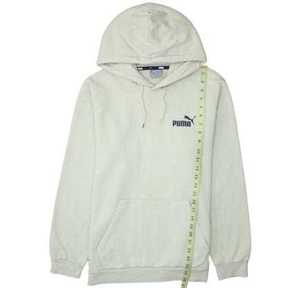 Mens UK Size M PUMA Beige Pullover Hoodie
