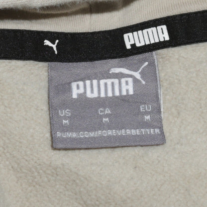 Mens UK Size M PUMA Beige Pullover Hoodie